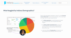 Desktop Screenshot of indiana-demographics.com